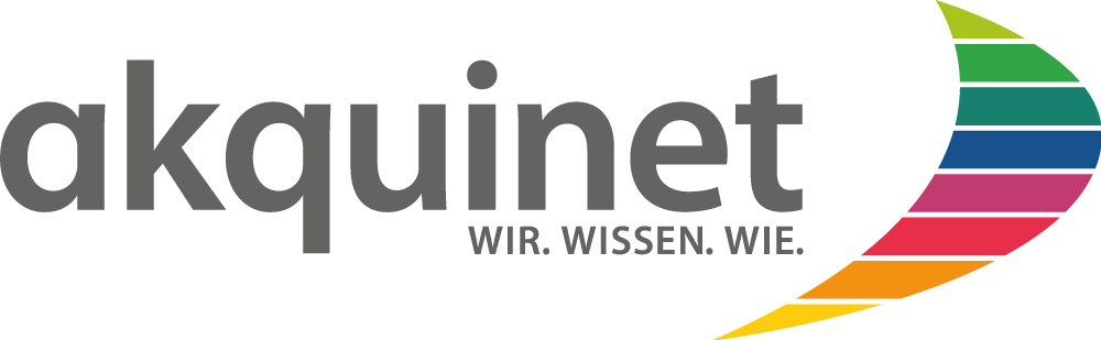 Das Logo unseres Kunden akquinet AG