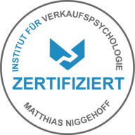 Die Agentur Netzhirsch wurde vom Institut für Verkaufspsychologie zertifiziert.