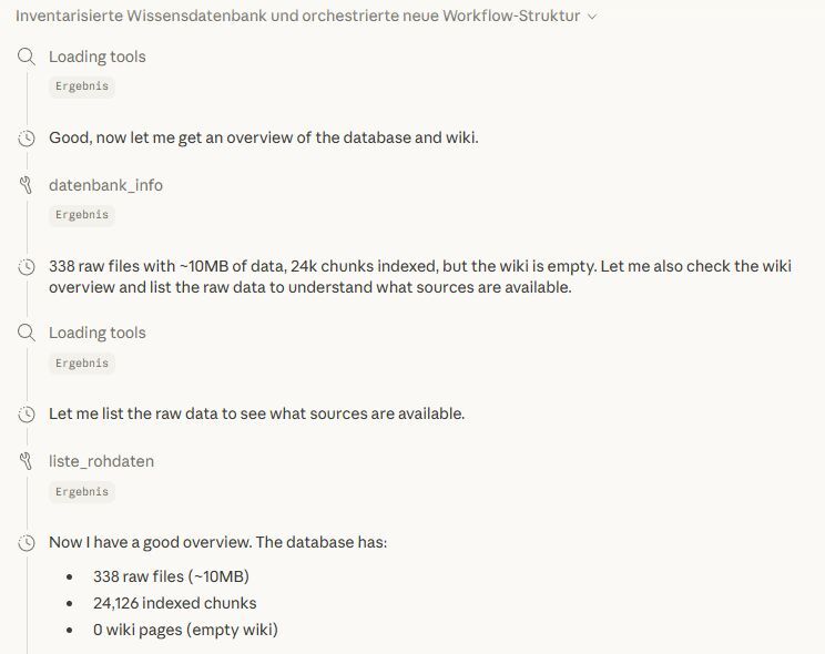 claude zugriff über rag auf eigene wissensdatenbank